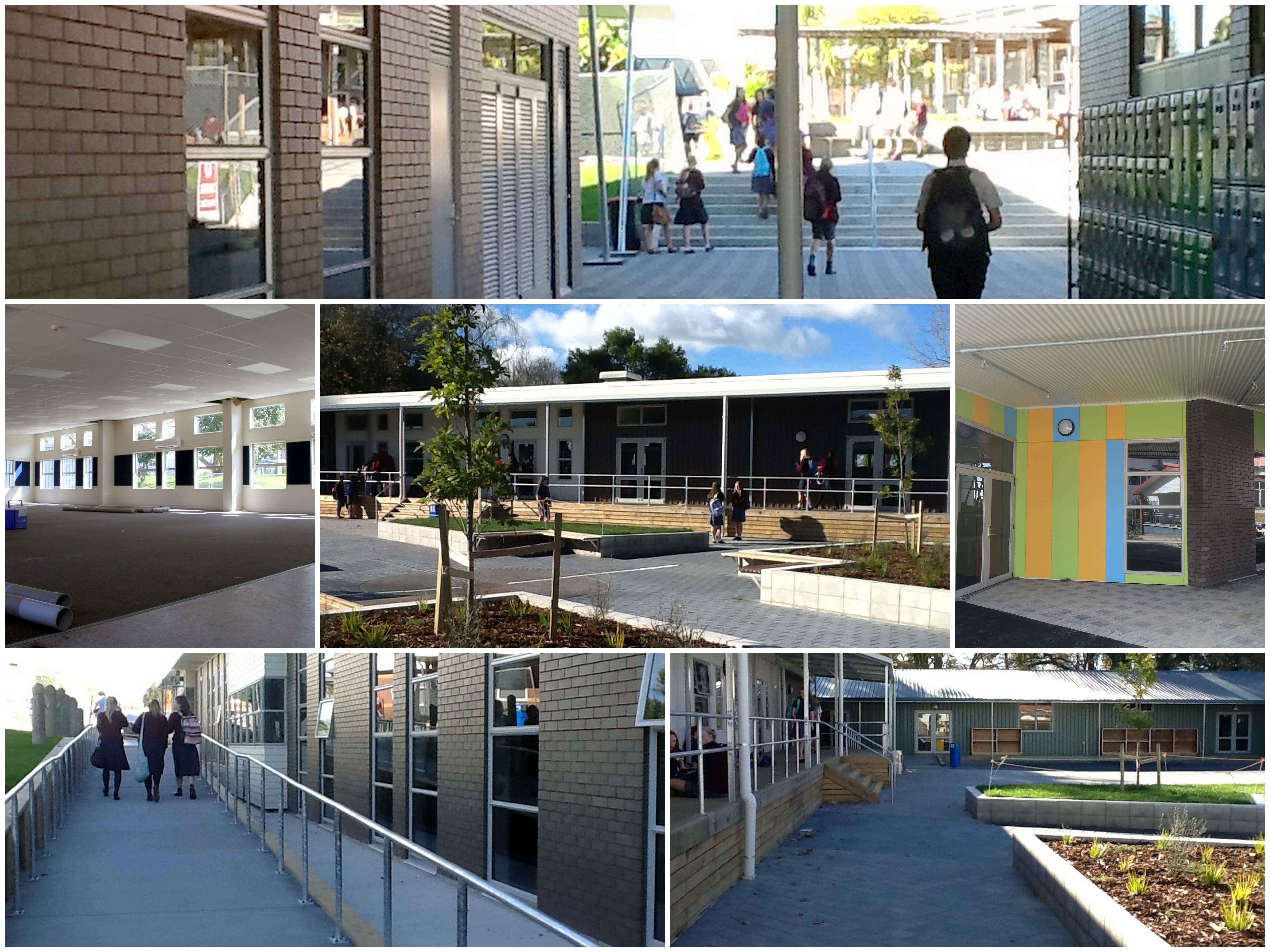 A new and open learning environment replaces a hotch potch of dilapidated buildings.